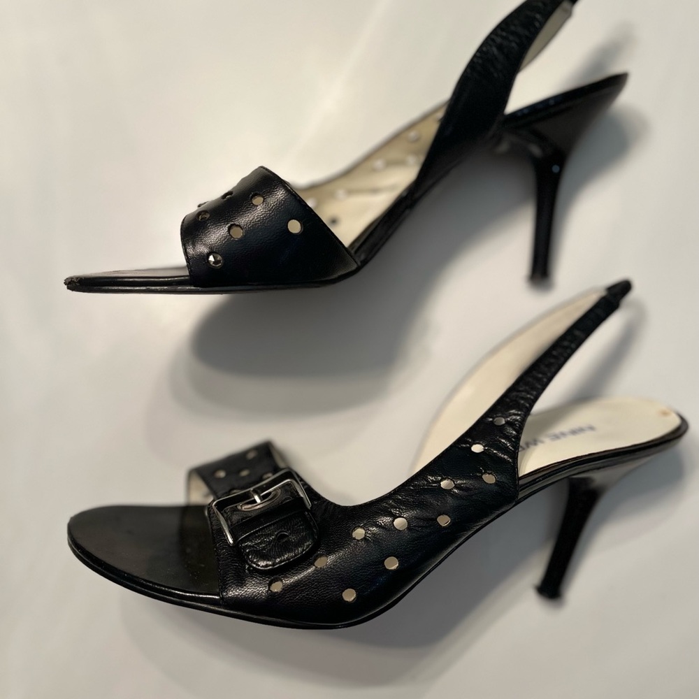 Nine West sling back heels. size 8